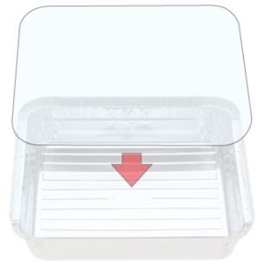 Lids to suit foil container "127"