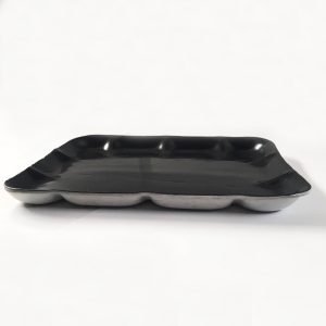 Foam Tray Black Deep 8" x 7"