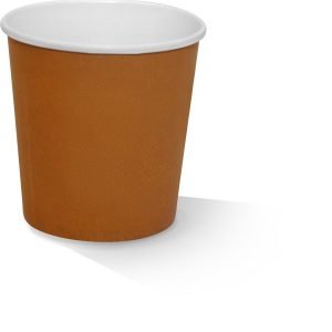 24oz PLA Hot/Cold Paper Soup Bowl Kraft