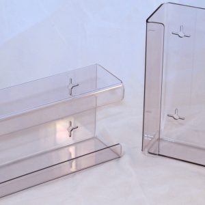 Glove Holder Clear Perspex Single