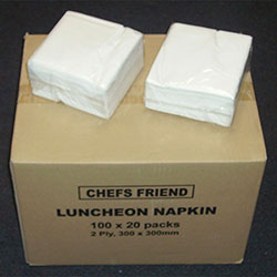 Napkin 2ply Luncheon 1/4 Fold