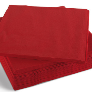 Napkin Red 2ply Dinner GT Fold