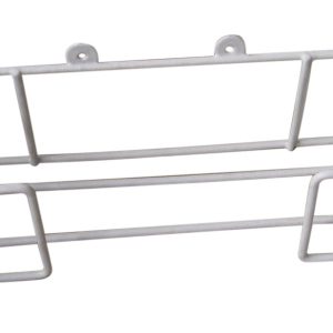 Glove Holder White Wire Single