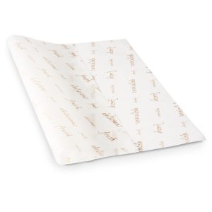 Deli Wrap Printed Hygienic Grease Proof Paper 660x410mm