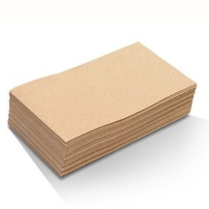 Napkin Recycled (Brown) 2ply Quilted Dinner GT