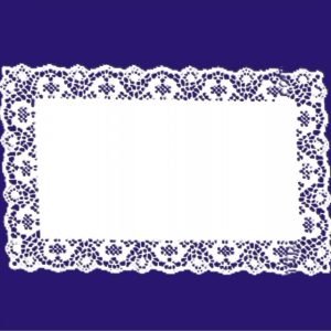 Rectangle Paper Lace Doileys 250x350mm