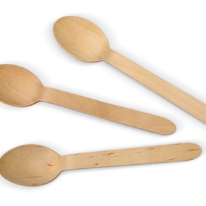 Spoon - Wooden (160 x 34x 1.8 mm)